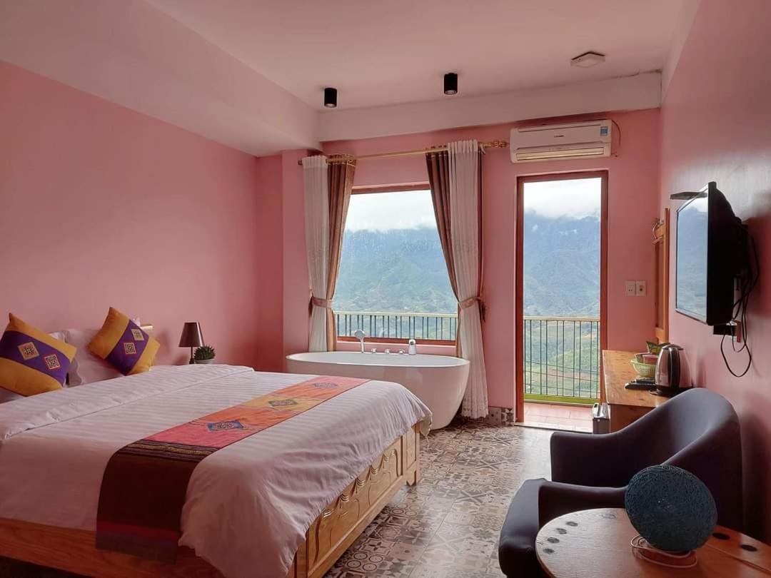 Sapa Scenery Hotel Exterior foto